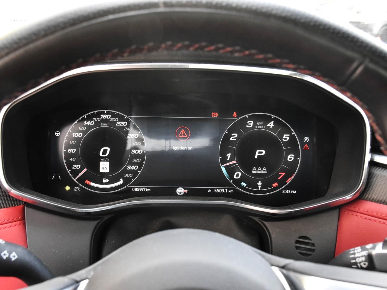 2023 Jaguar F-PACE SVR BLACK PACK 22's RED INTERIOR IMMACULATE Photo