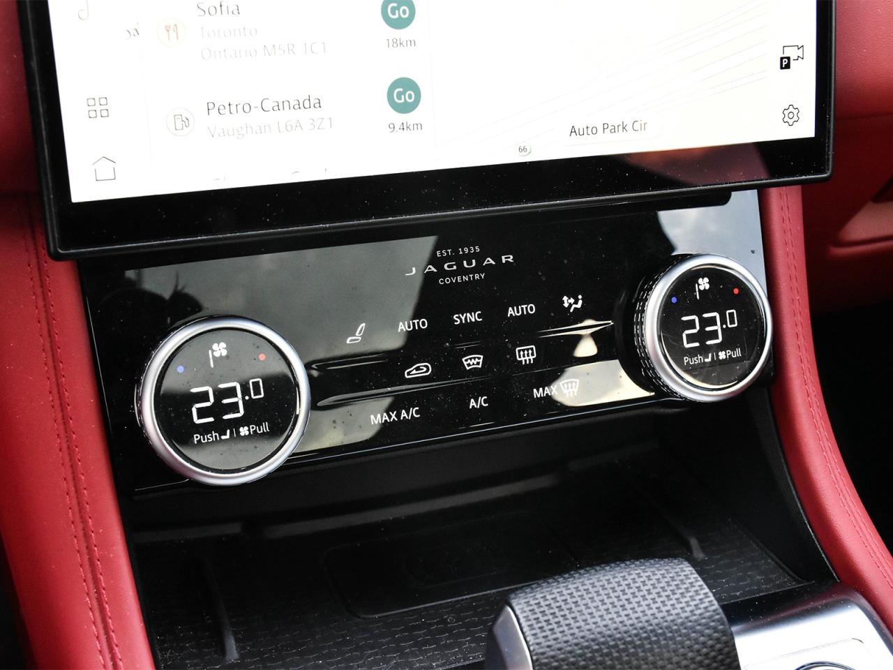 2023 Jaguar F-PACE SVR BLACK PACK 22's RED INTERIOR IMMACULATE Photo