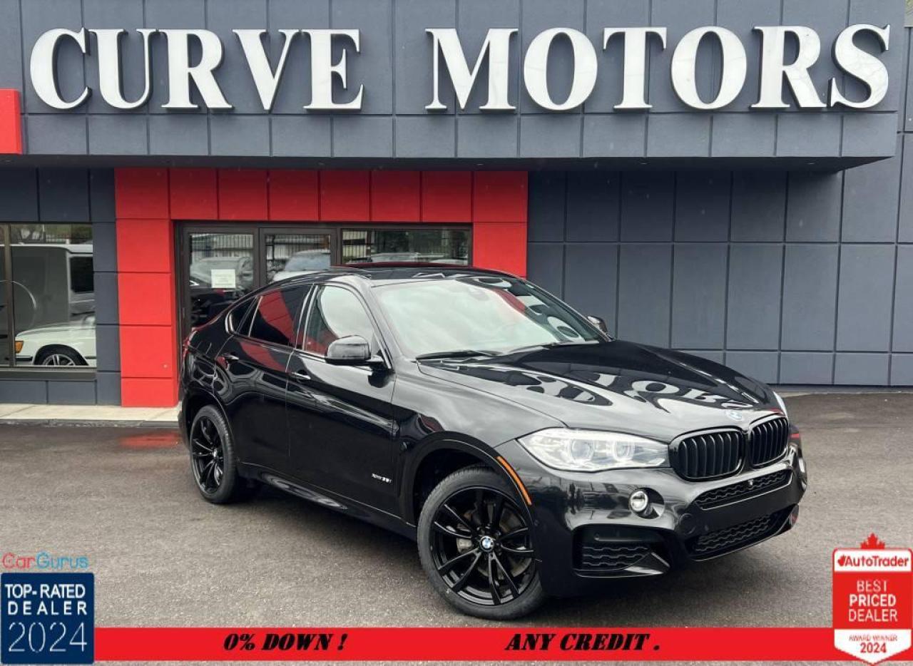 2018 BMW X6 xDrive35i M-Sport *RED INT/HUD/NAVI/360 CAM/ROOF/D Photo0