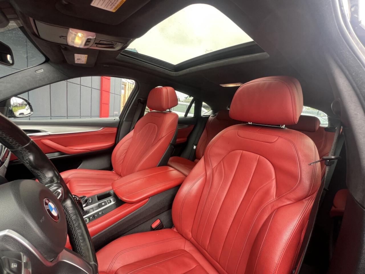 2018 BMW X6 xDrive35i M-Sport *RED INT/HUD/NAVI/360 CAM/ROOF/D Photo