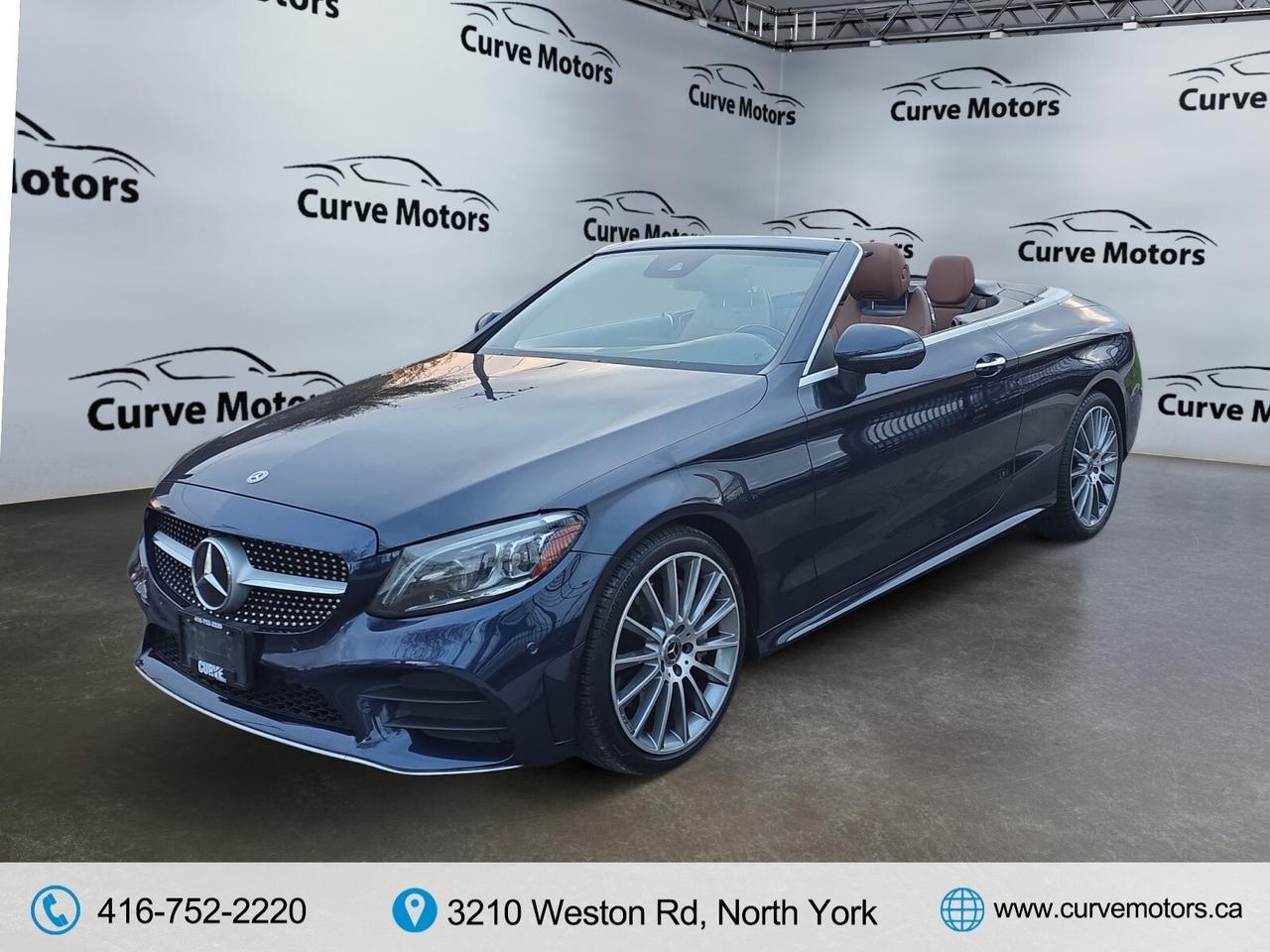 2019 Mercedes-Benz C-Class C 300 4MATIC Cabriolet AMG PKG * NO ACCIDENTS / BU Photo2