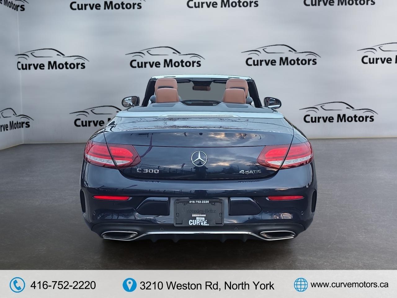 2019 Mercedes-Benz C-Class C 300 4MATIC Cabriolet AMG PKG * NO ACCIDENTS / BU Photo3
