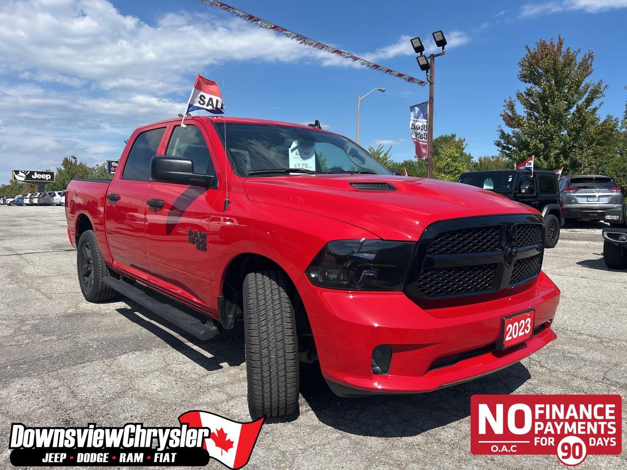 2023 RAM 1500 Classic Night Edition w/Sub Zero Package *LOW KM* Photo0