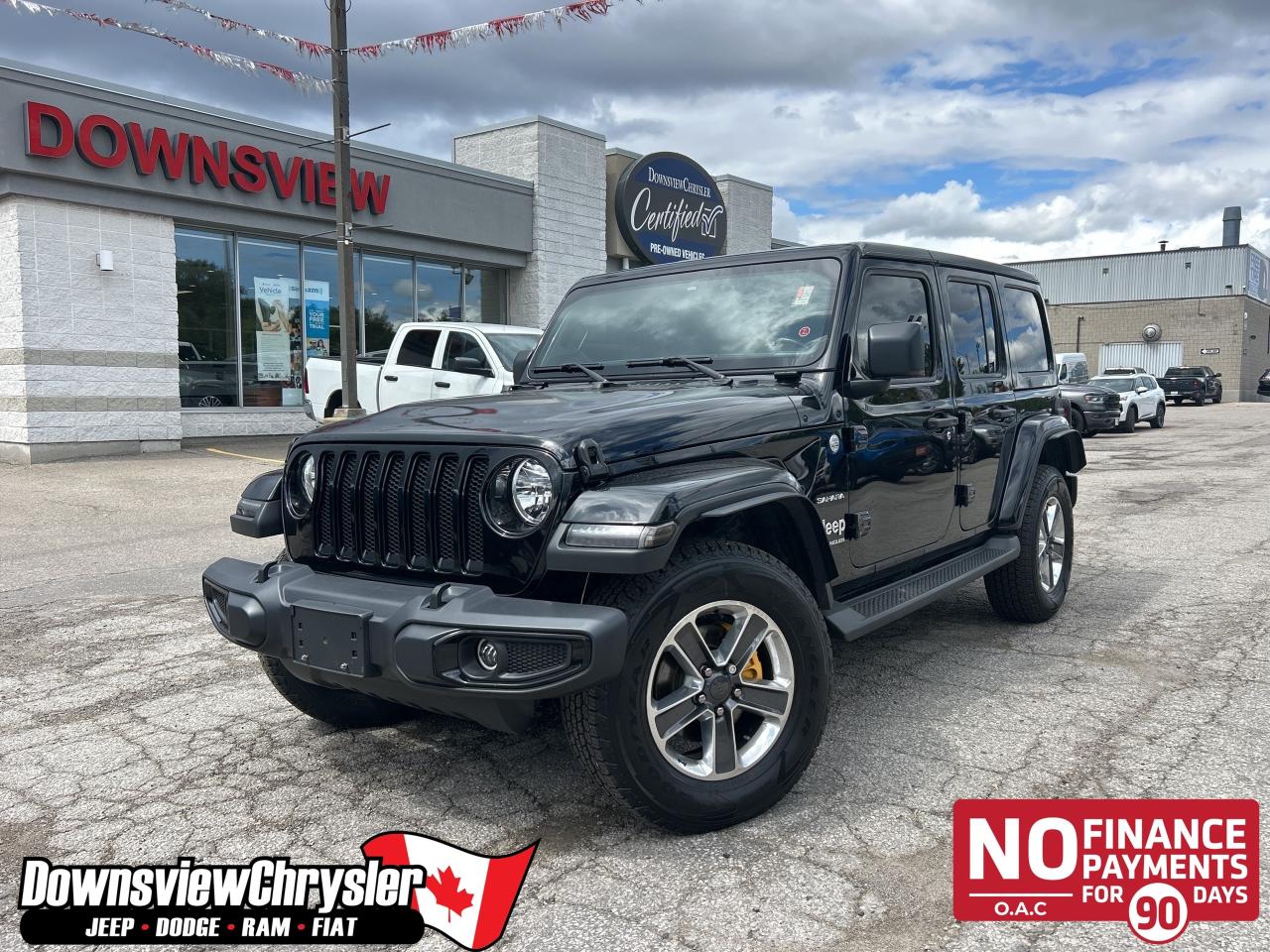 2023 Jeep Wrangler Sahara w/V6, Full-Time 4WD, Remote Start Photo0