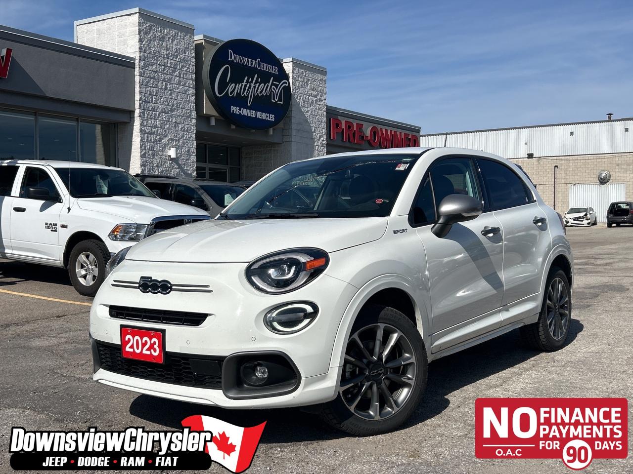 2023 Fiat 500X SPORT AWD w/NAV, Park Sensors, Adaptive Cruise Photo0