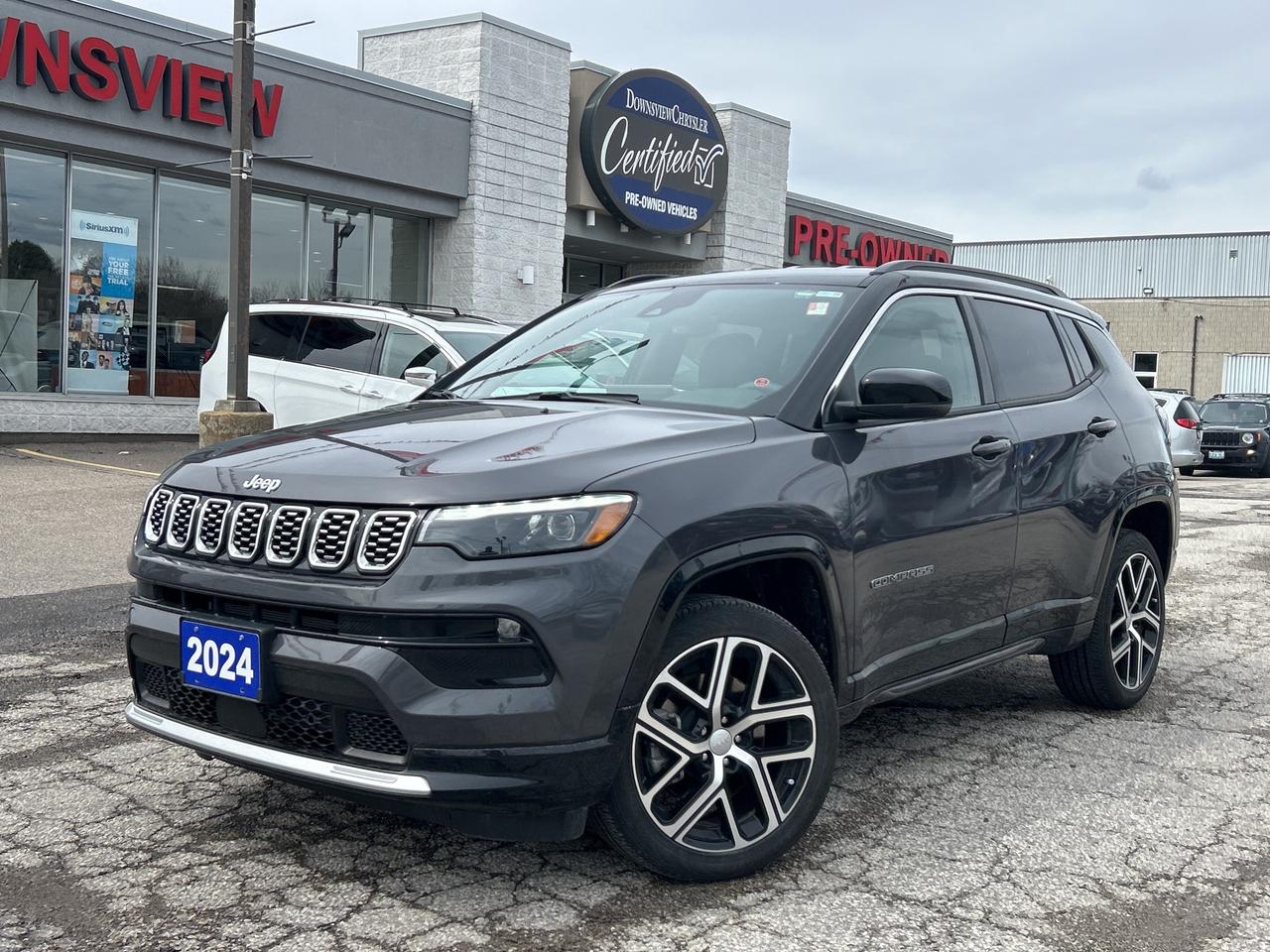 2024 Jeep Compass Limited 4x4 w/Leather, NAV, Power Liftgate Photo0
