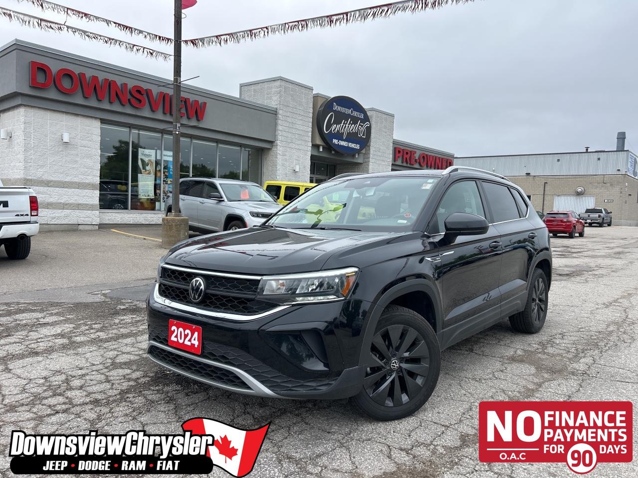 2024 Volkswagen Taos Comfortline w/Sunroof, Leather, Adaptive Cruise Photo