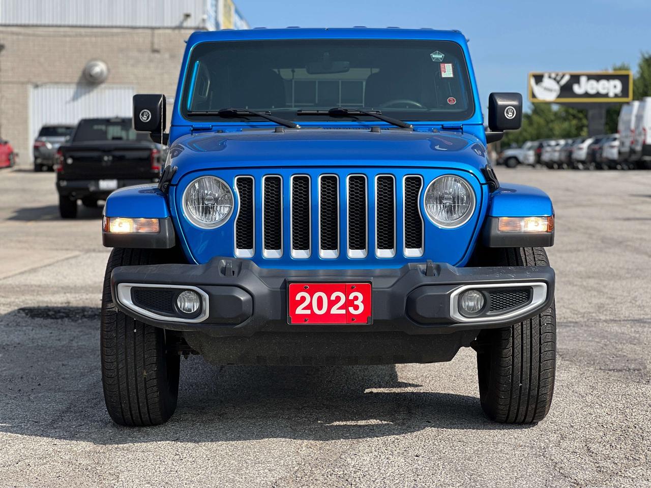 2023 Jeep Wrangler Sahara 4 Door 4x4 w/Body Colour Hard Top Photo2