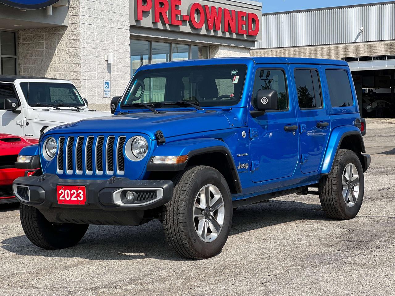 2023 Jeep Wrangler Sahara 4 Door 4x4 w/Body Colour Hard Top Photo