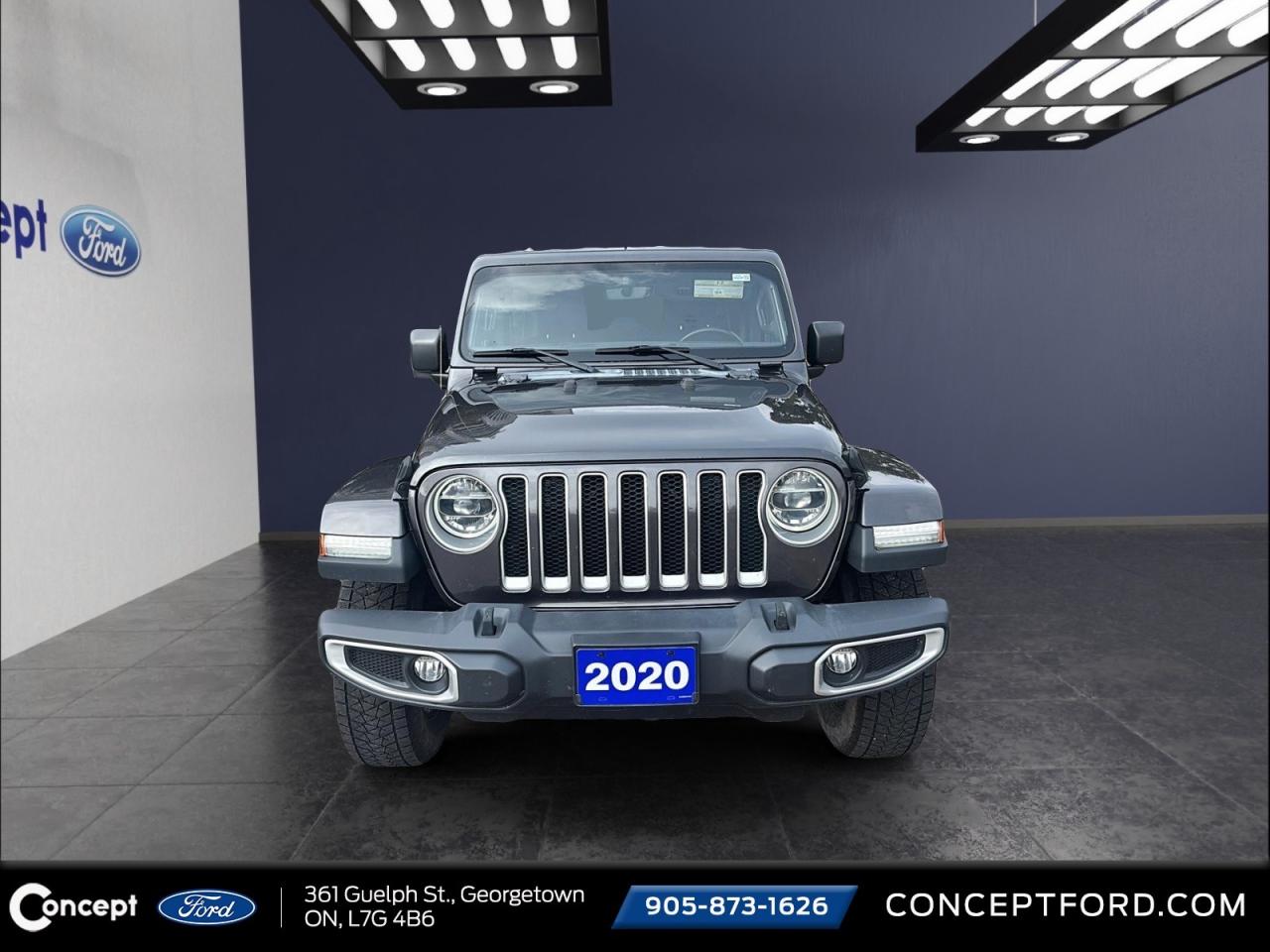 2020 Jeep WRANGLER UNLIMITED 1 OWNER   SOFT+HARD TOP   LOCAL TRADE   CLEAN Photo