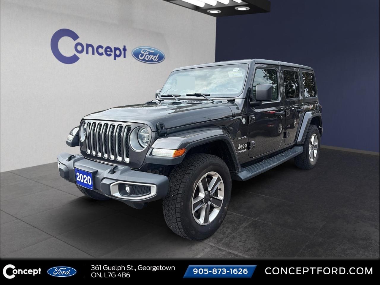 2020 Jeep WRANGLER UNLIMITED 1 OWNER   SOFT+HARD TOP   LOCAL TRADE   CLEAN Photo0