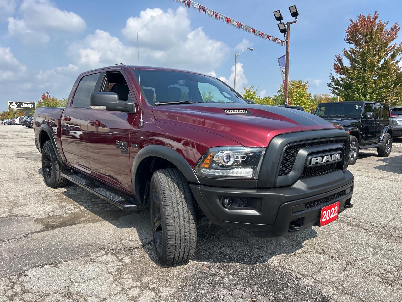 2022 RAM 1500 Classic Warlock w/NAV, Alpine Spkrs, Heated Seat/Steering Photo2