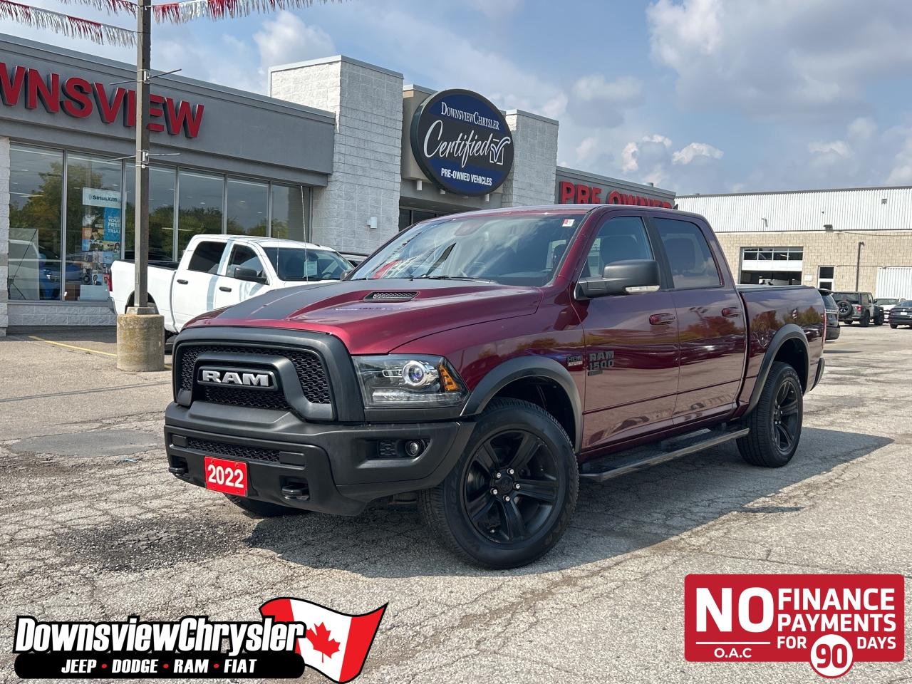 2022 RAM 1500 Classic Warlock w/NAV, Alpine Spkrs, Heated Seat/Steering Photo0