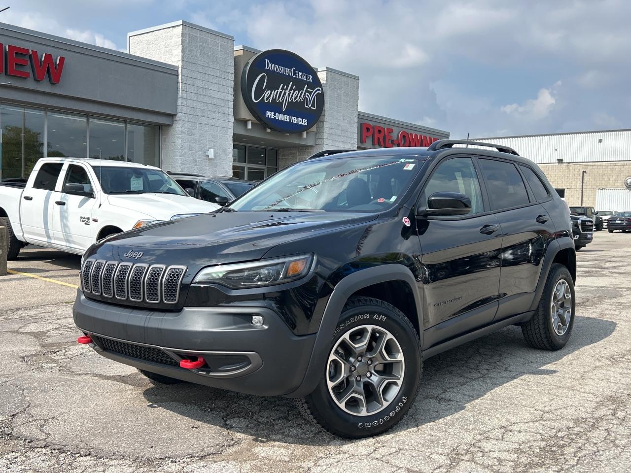 2022 Jeep Cherokee Trailhawk 4x4 w/Blind Spot, Heated Seats, Car Play Photo