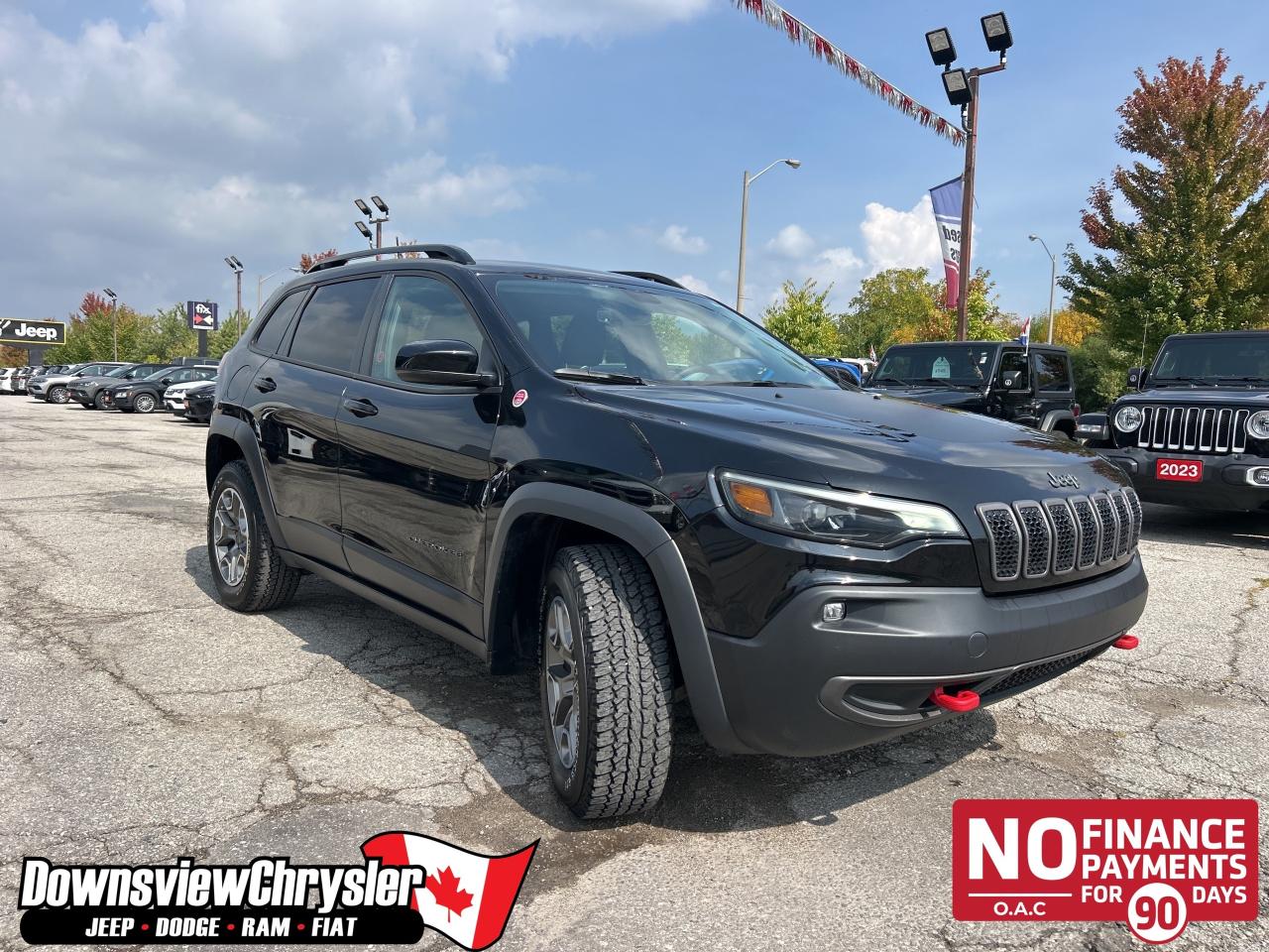 2022 Jeep Cherokee Trailhawk 4x4 w/Blind Spot, Heated Seats, Car Play Photo