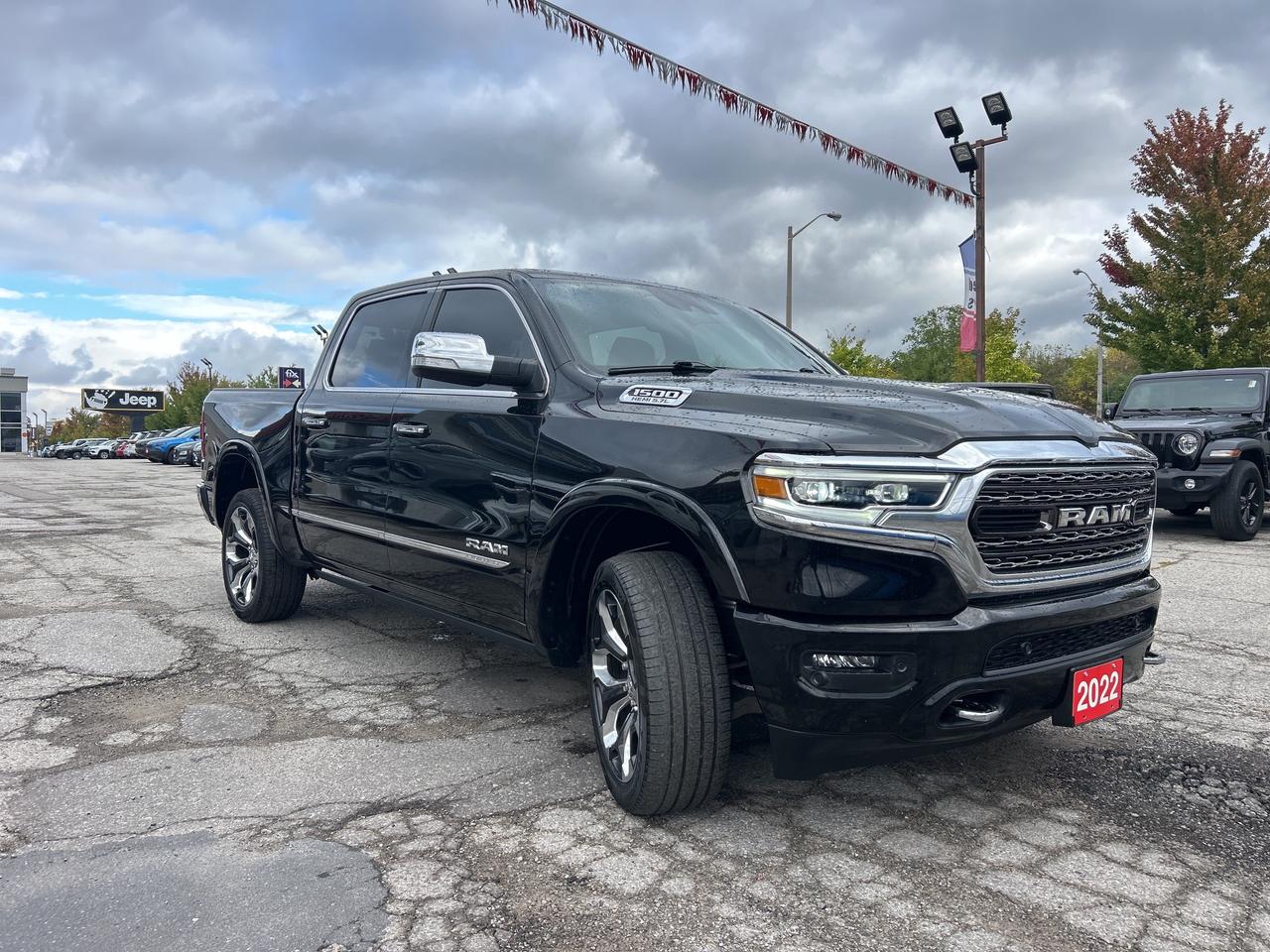 2022 RAM 1500 Limited w/Sunroof, 22" Wheels, Anti-Spin, 3.92 Axl Photo2