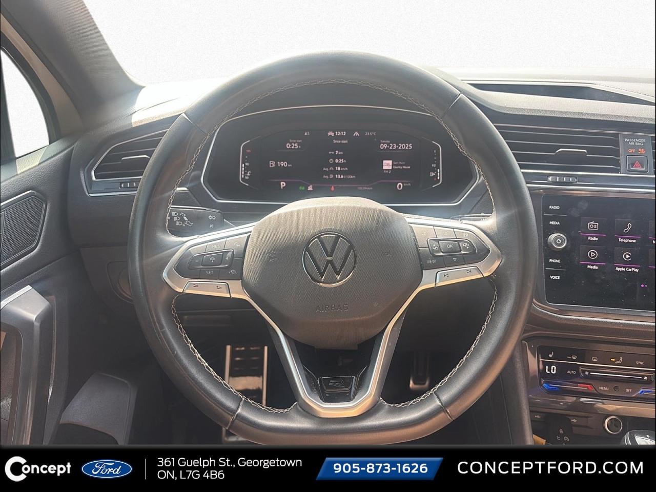 2023 Volkswagen Tiguan 1 OWNER   R LINE   LEATHER   ROOF   HIGHWAY MILES Photo