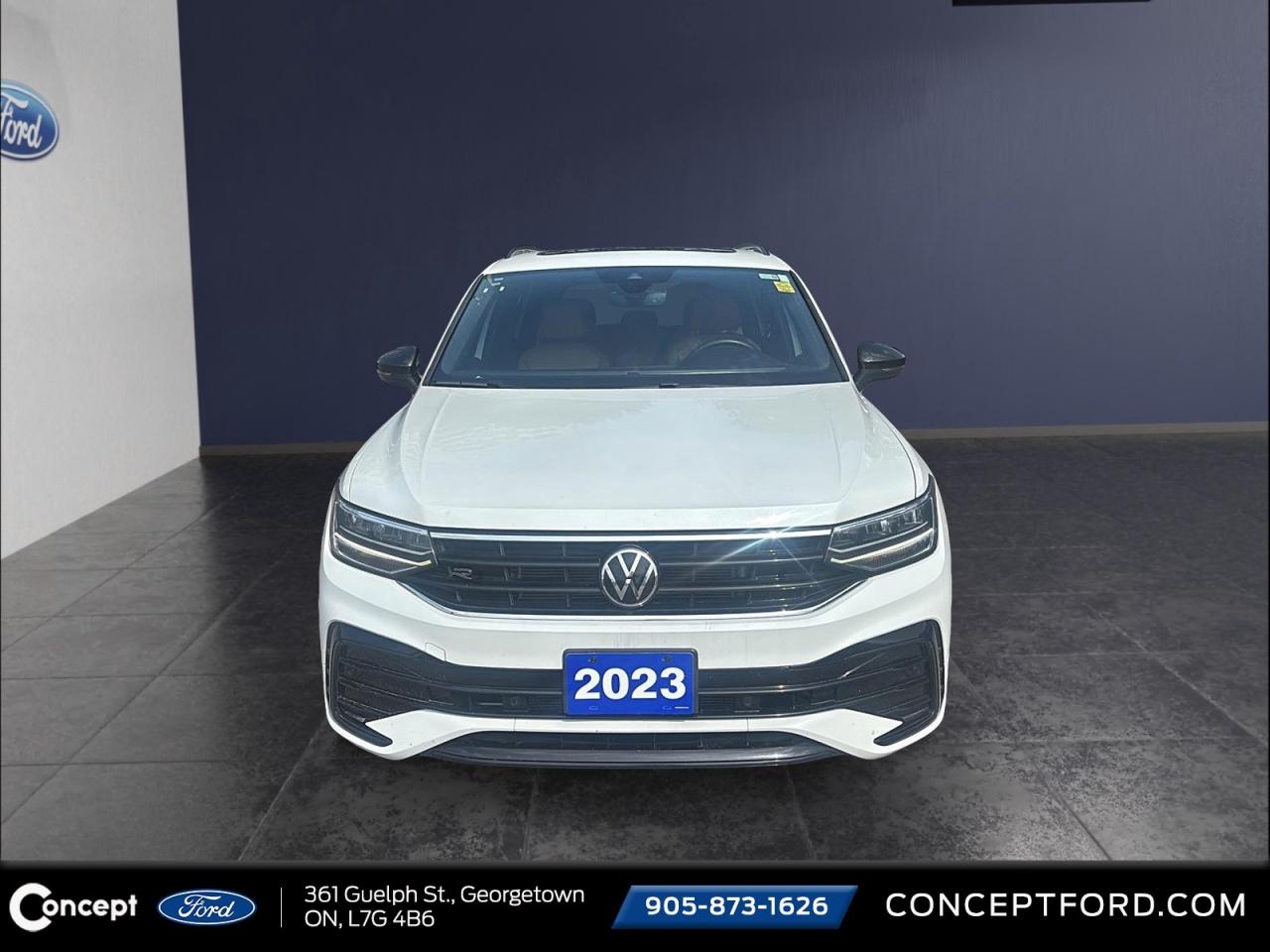2023 Volkswagen Tiguan 1 OWNER   R LINE   LEATHER   ROOF   HIGHWAY MILES Photo