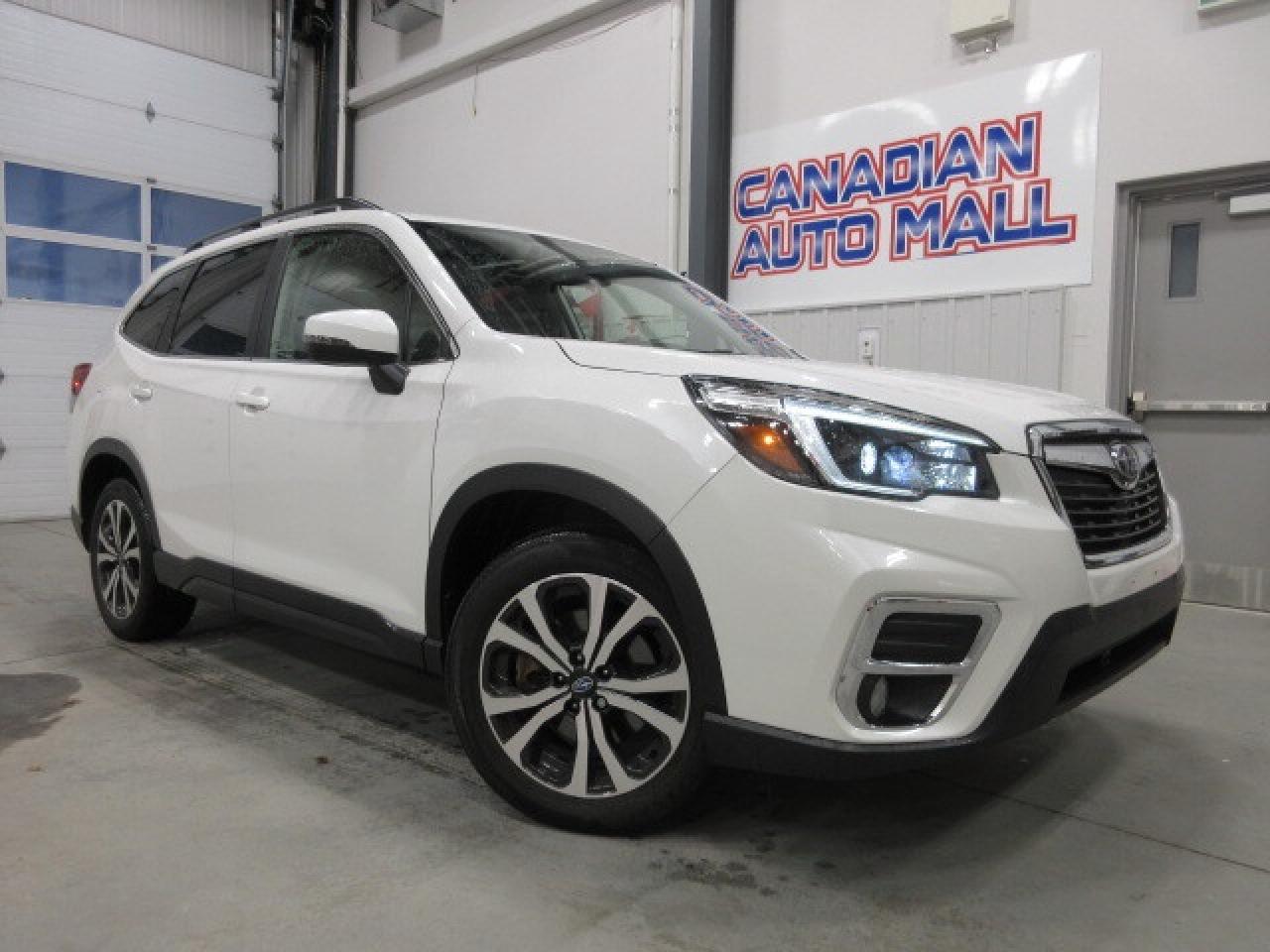 2021 Subaru Forester 2.5i LIMITED W/NAV, EYESIGHT, ROOF, LEATHER, 43K! Photo