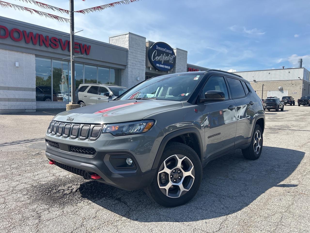 2022 Jeep Compass Trailhawk w/Park Assist, Blind Spot Alert, CarPlay Photo