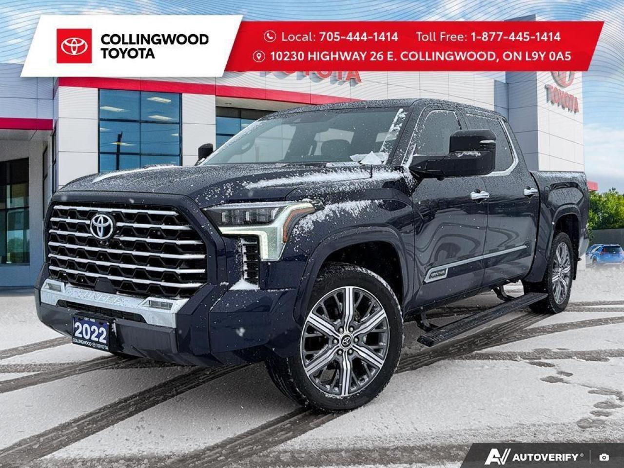 2022 Toyota Tundra *4X4* ONE OWNER* BAL OF EXT WARRANTY* Photo0