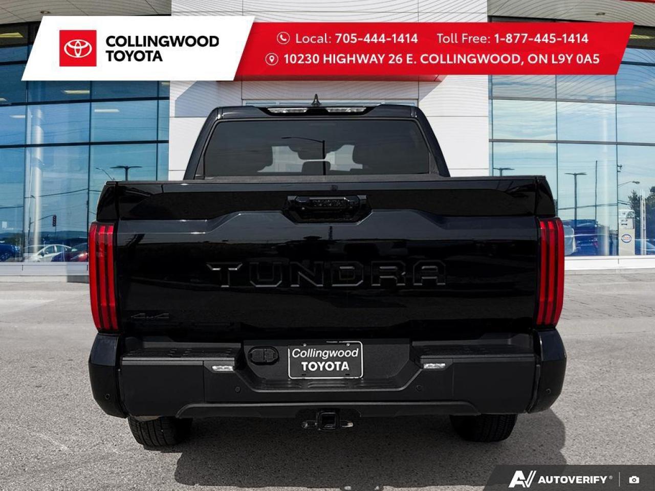 2025 Toyota Tundra *4X4 NIGHTSHADE LIMITED CREWMAX* BLACK ALLOYS* Photo4