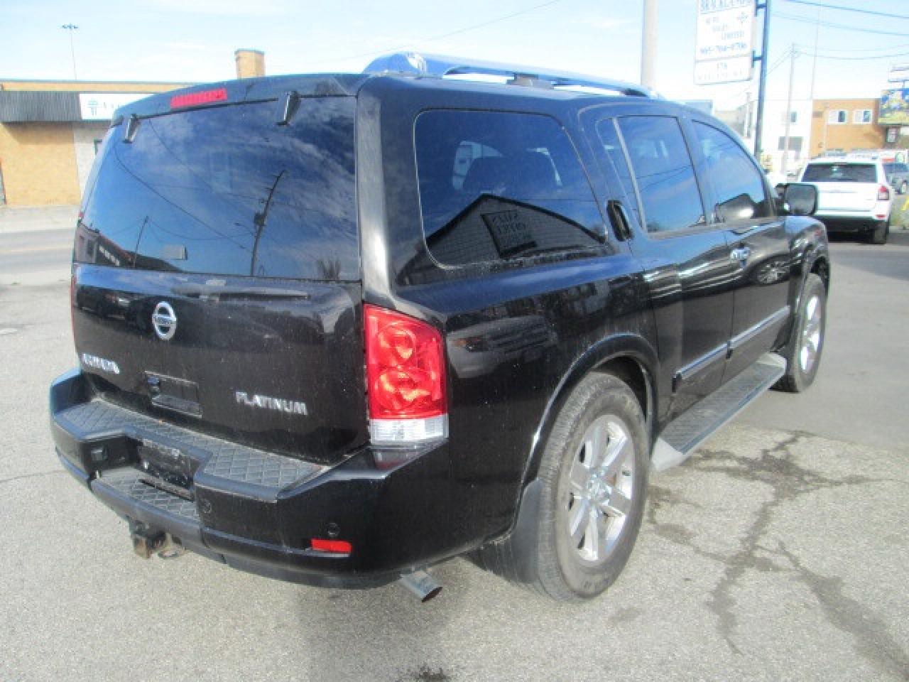 2012 Nissan Armada 4WD 4dr Platinum Edition, Leather, Sunroof Photo