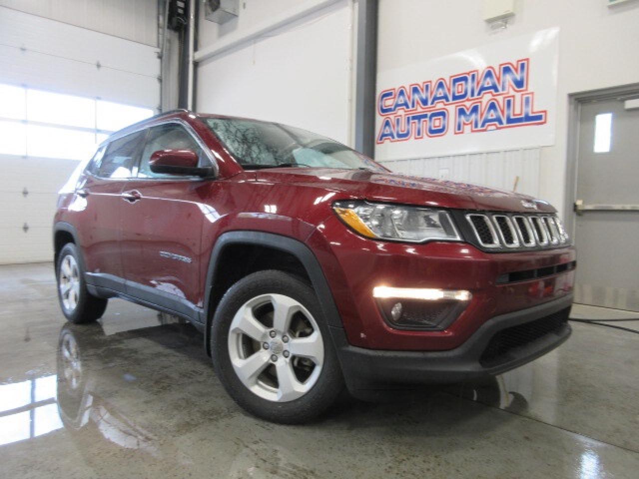 2021 Jeep Compass NORTH 4X4, ROOF, ALLOYS, AUTOSTART, 96K! Photo