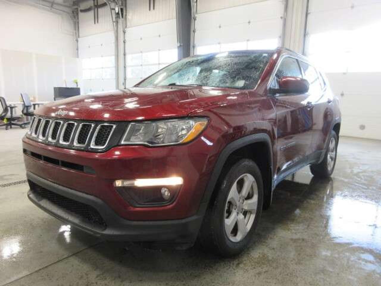 2021 Jeep Compass NORTH 4X4, ROOF, ALLOYS, AUTOSTART, 96K! Photo