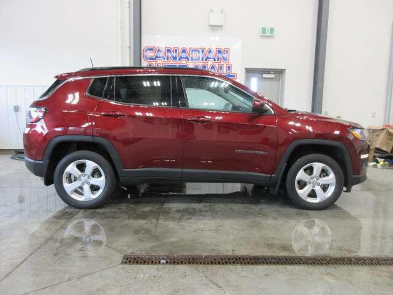 2021 Jeep Compass NORTH 4X4, ROOF, ALLOYS, AUTOSTART, 96K! Photo