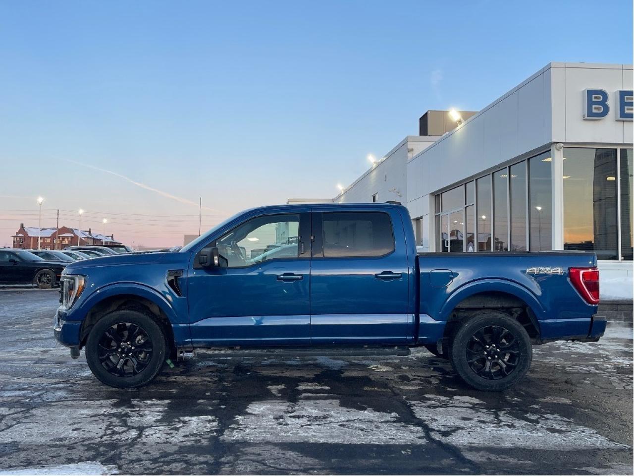 2022 Ford F-150 XLT SPORT CREW 3.5L BLACK PKG LEATHER TOW PKG Photo3