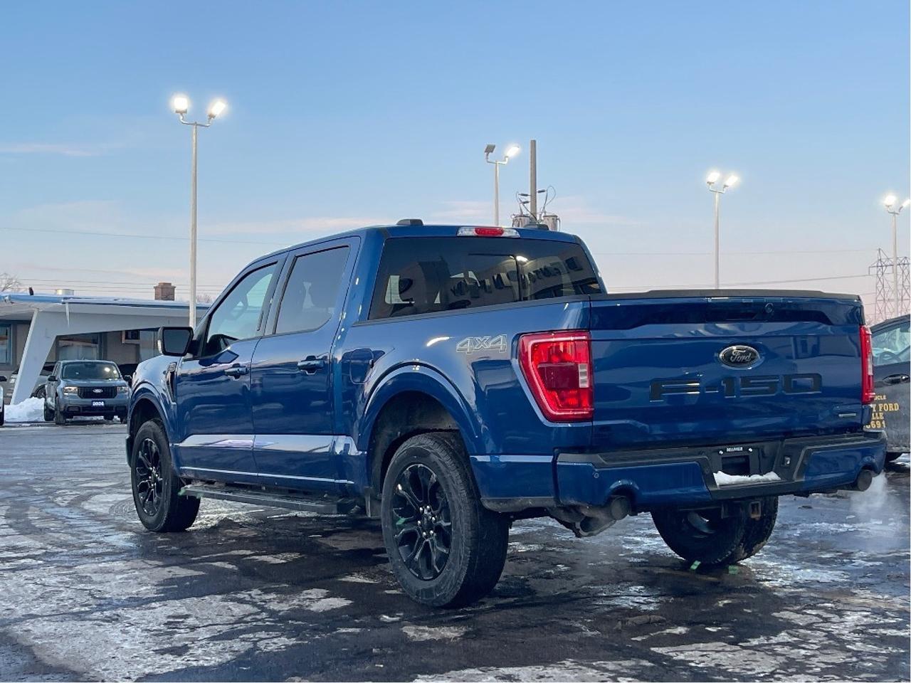 2022 Ford F-150 XLT SPORT 3.5L BLK PKG FACTORY LEATHER 1 OF A KIND Photo4