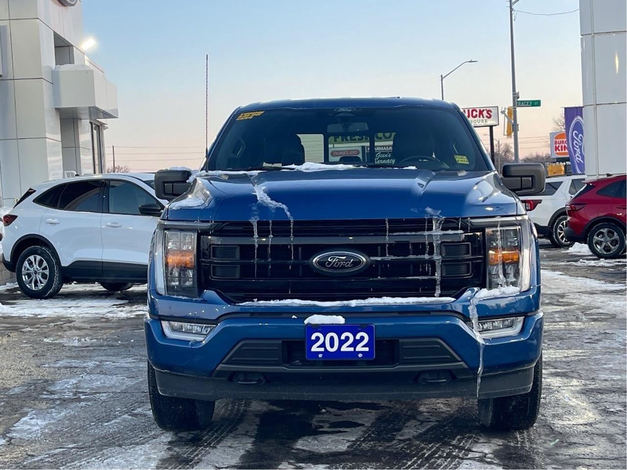 2022 Ford F-150 XLT SPORT 3.5L BLK PKG FACTORY LEATHER 1 OF A KIND Photo