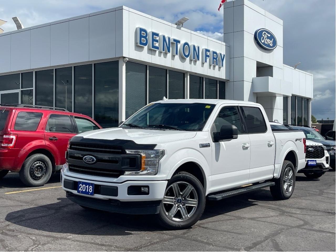2018 Ford F-150 XLT SPORT CREW 3.5L DUAL HEATED PWR SEATS TOW PKG Photo0