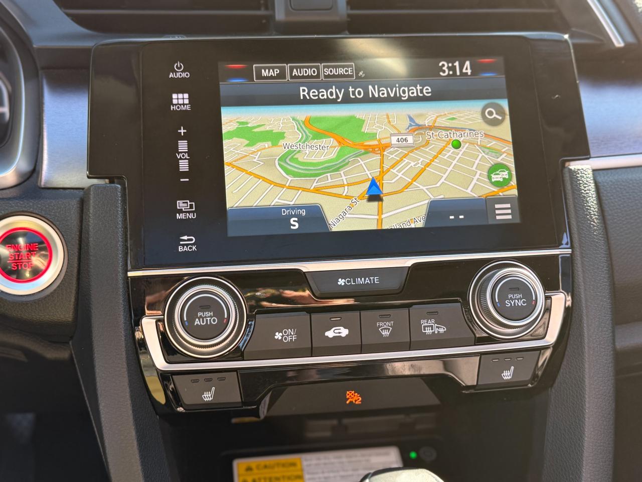 2016 Honda Civic Sedan Touring/LOW KM/NAVI/ACC/LDA/REMOTE/ROOF/CAMERA Photo