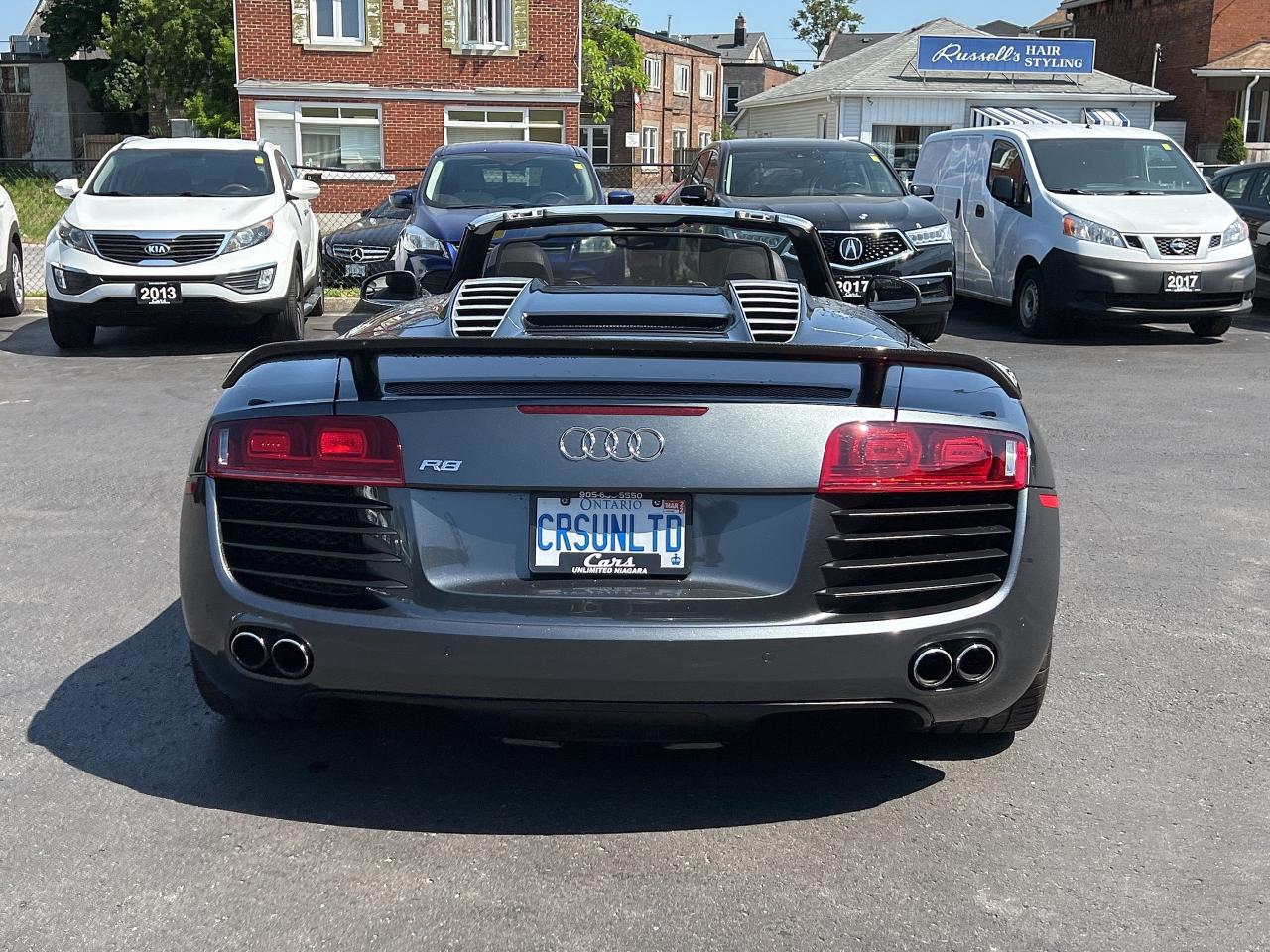 2011 Audi R8 2dr Conv Manual quattro Spyder 4.2L Photo