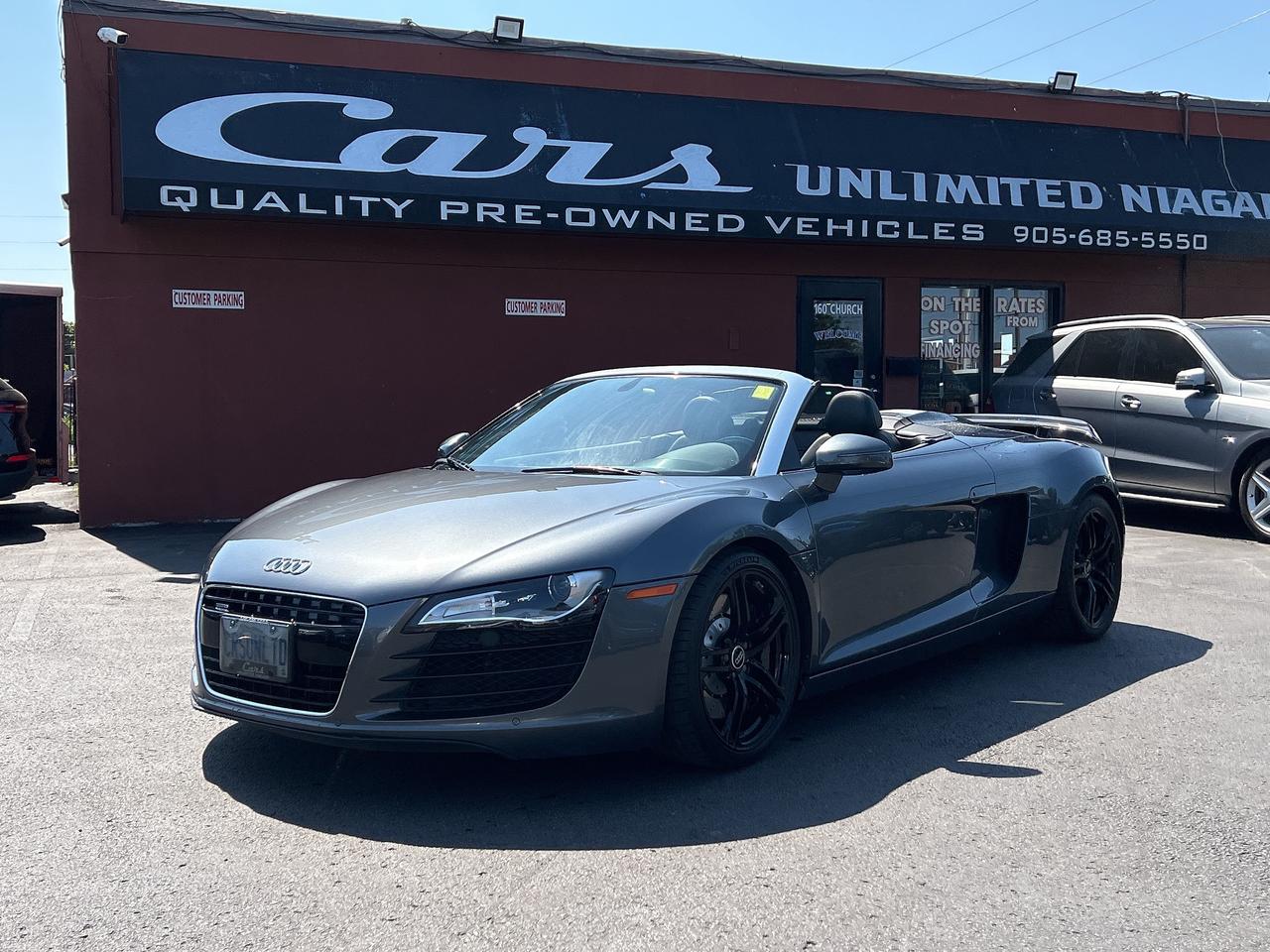 2011 Audi R8 2dr Conv Manual quattro Spyder 4.2L Photo0