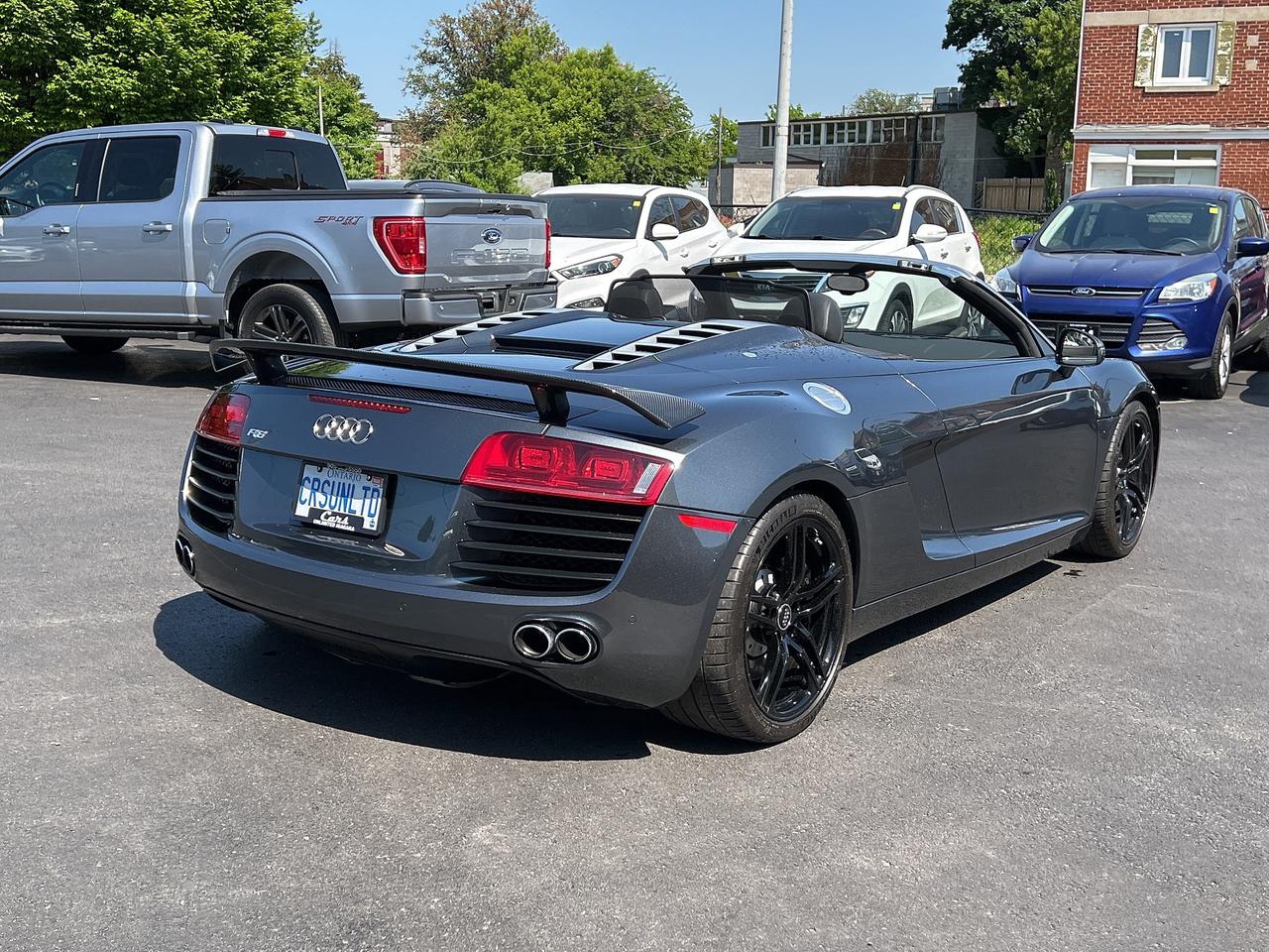 2011 Audi R8 2dr Conv Manual quattro Spyder 4.2L Photo4