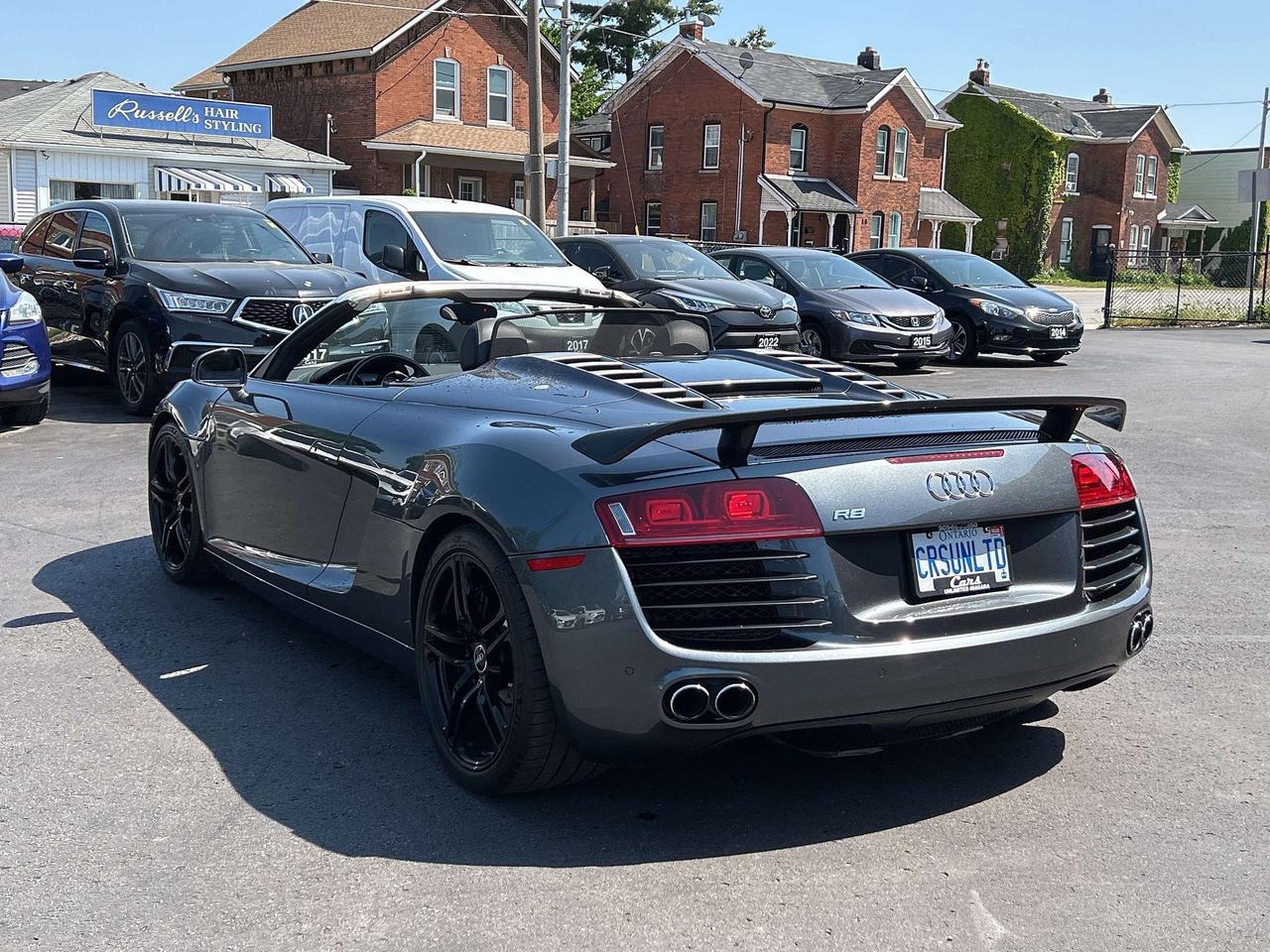 2011 Audi R8 2dr Conv Manual quattro Spyder 4.2L Photo2
