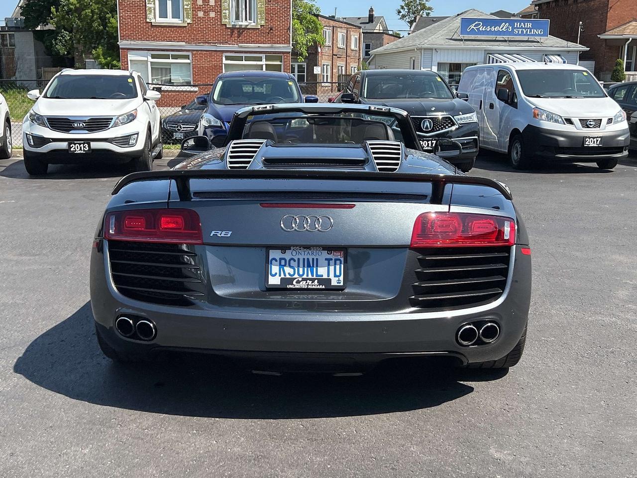 2011 Audi R8 2dr Conv Manual quattro Spyder 4.2L Photo