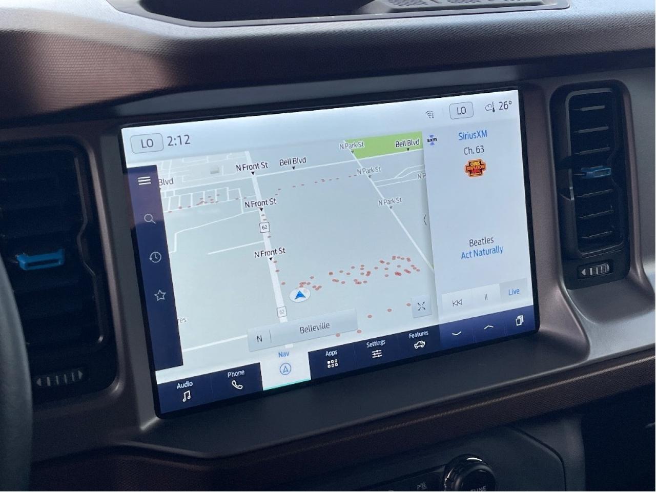 2022 Ford Bronco OUTERBANKS 4X4 2.3L 4DR HIGH PKG SOFT TOP 360 CAM Photo