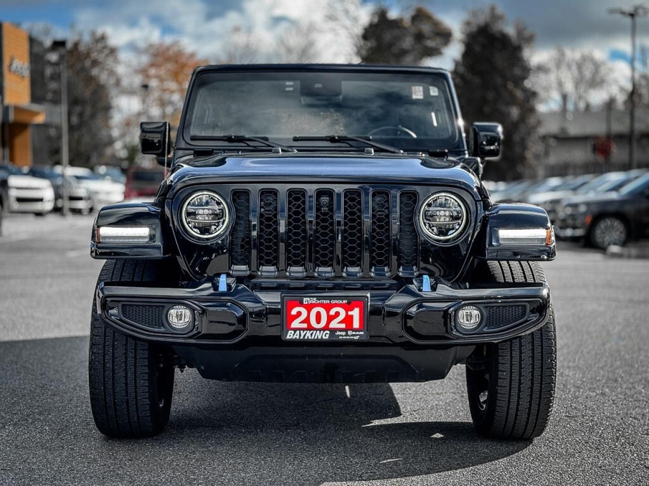 2021 Jeep Wrangler 4xe Sahara   HIGH ALTITUDE   SKY TOP   TOW GROUP   ADA Photo