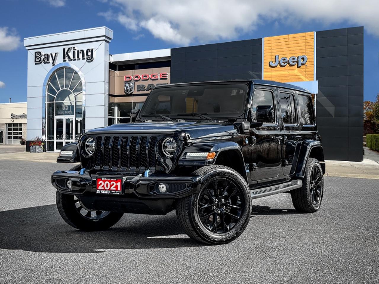 2021 Jeep Wrangler 4xe Sahara   HIGH ALTITUDE   SKY TOP   TOW GROUP   ADA Photo0