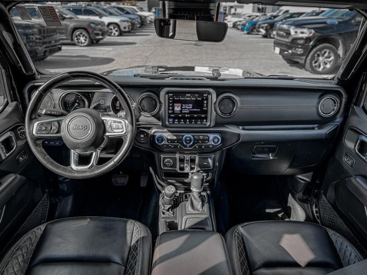 2021 Jeep Wrangler 4xe Sahara   HIGH ALTITUDE   SKY TOP   TOW GROUP   ADA Photo