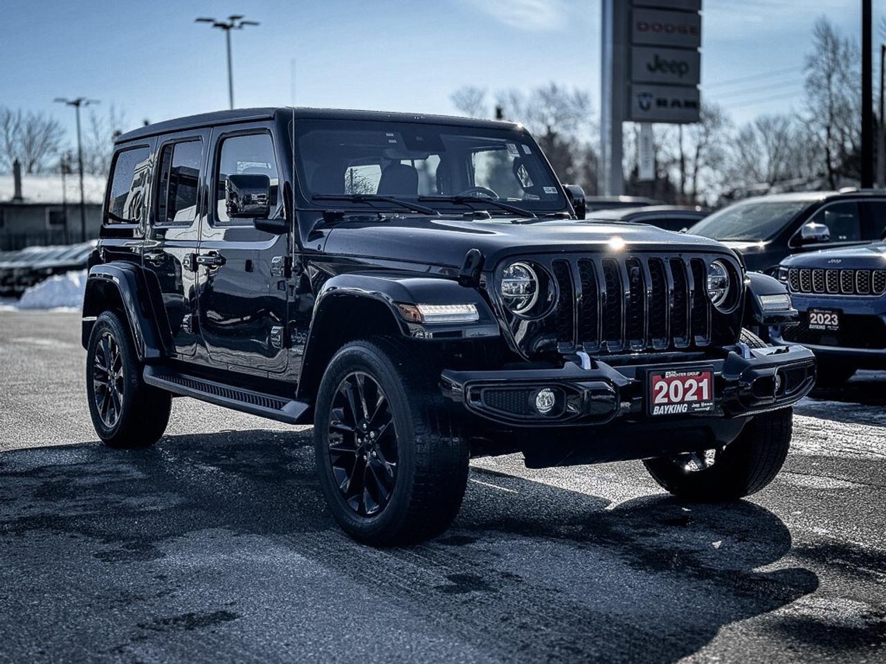 2021 Jeep Wrangler 4xe Sahara   HIGH ALTITUDE   SKY TOP   TOW GROUP   ADA Photo