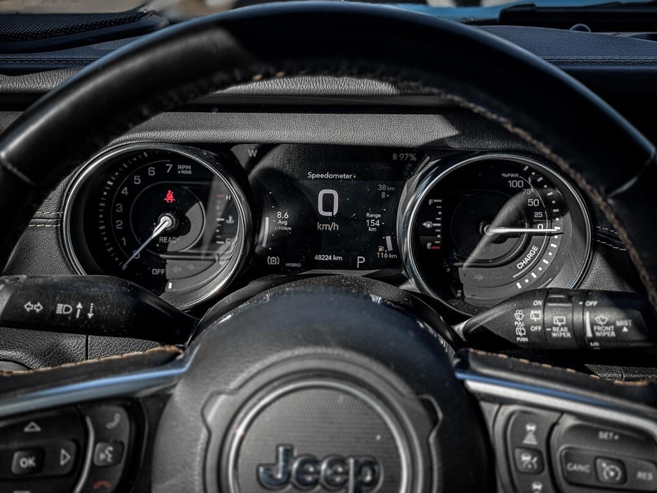 2021 Jeep Wrangler 4xe Sahara   HIGH ALTITUDE   SKY TOP   TOW GROUP   ADA Photo