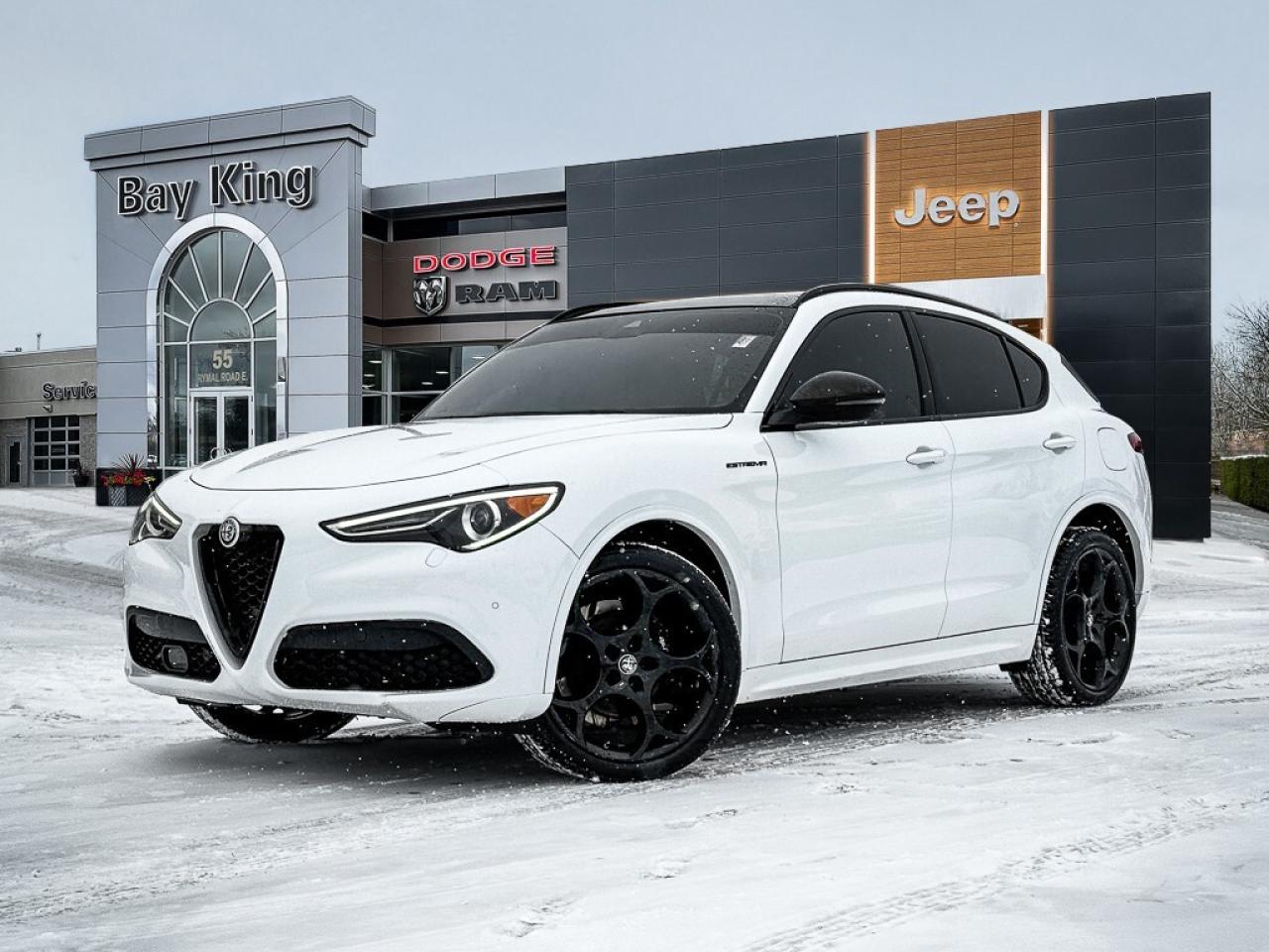 2023 Alfa Romeo Stelvio ti   AWD   PANO ROOF   HARMAN/KARDON AUDIO   REMOT Photo0