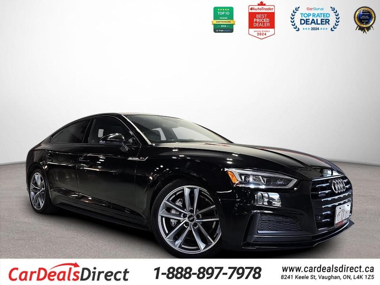 2019 Audi A5 Progressiv/S Line/ Clean Carfax/NAVI/ Drive Assist Photo0