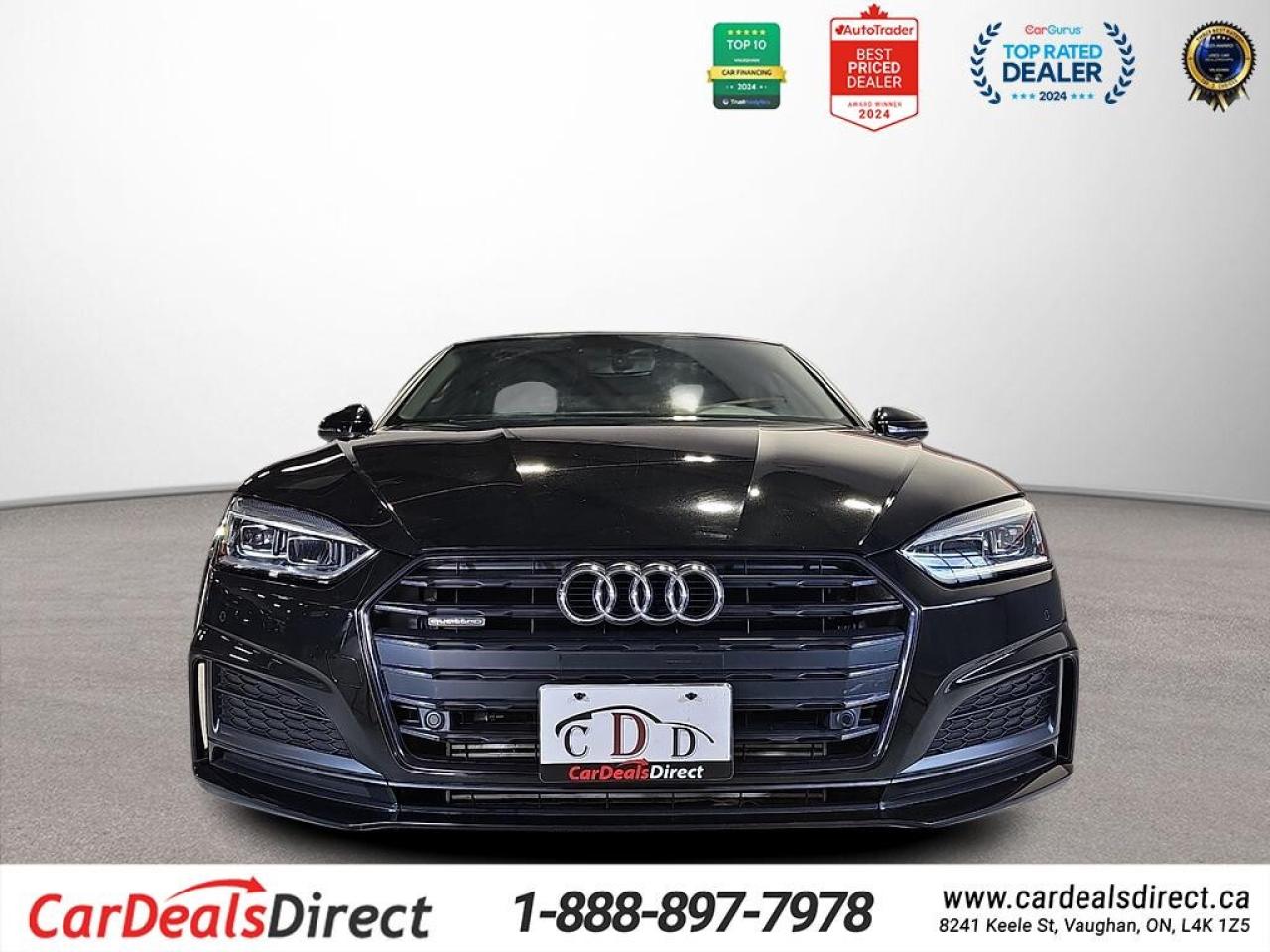 2019 Audi A5 Progressiv/S Line/ Clean Carfax/NAVI/ Drive Assist Photo2