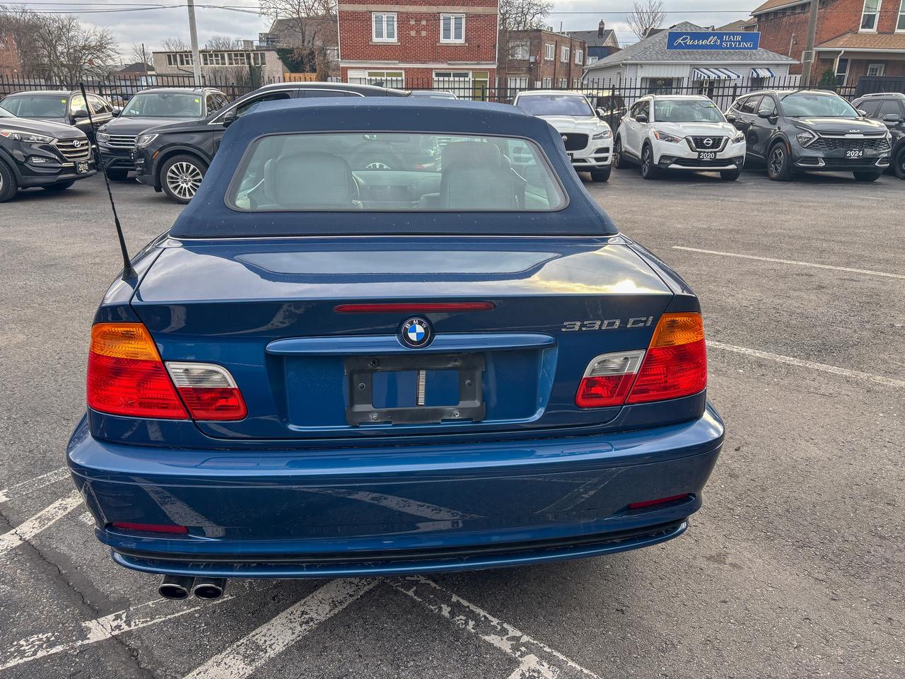 2001 BMW 3 Series 330Ci-Convertible   BLUE SOFT TOP   LOW KM   3.0 L Photo